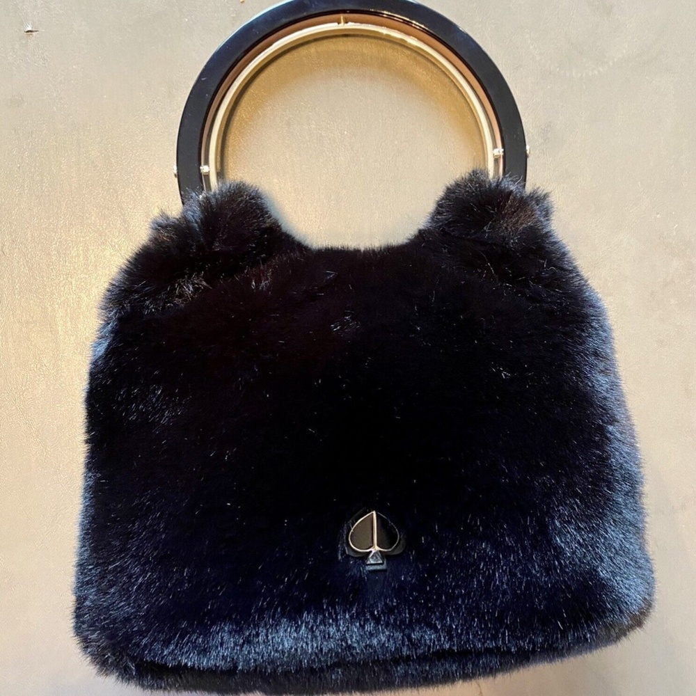 Kate Spade Betty Fur hobo bag